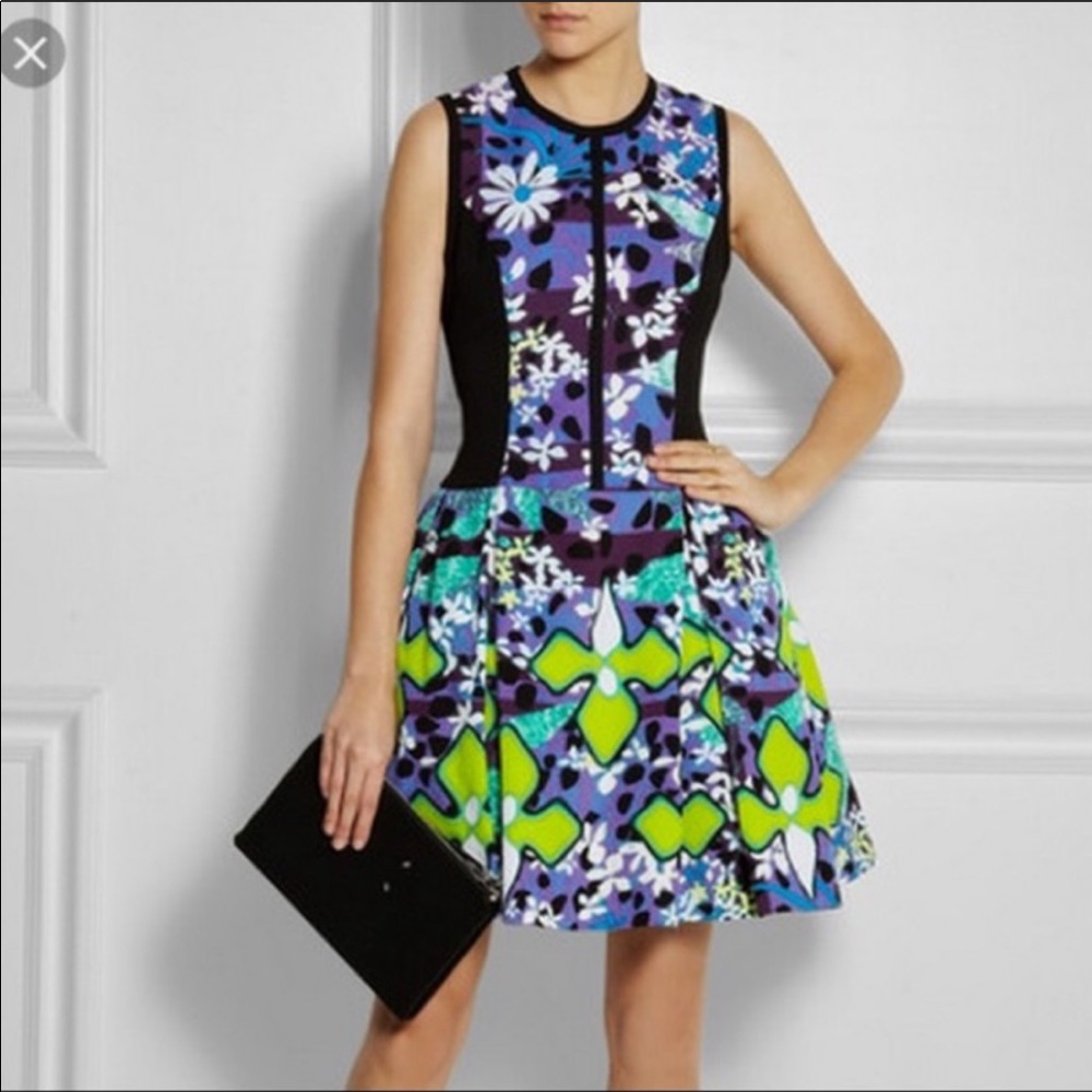 NWT Peter Pilotto for Target Purple Floral Dress